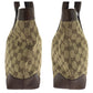 GUCCI Tote Bag 002 1119 GG canvas Brown Beige SilverMetal