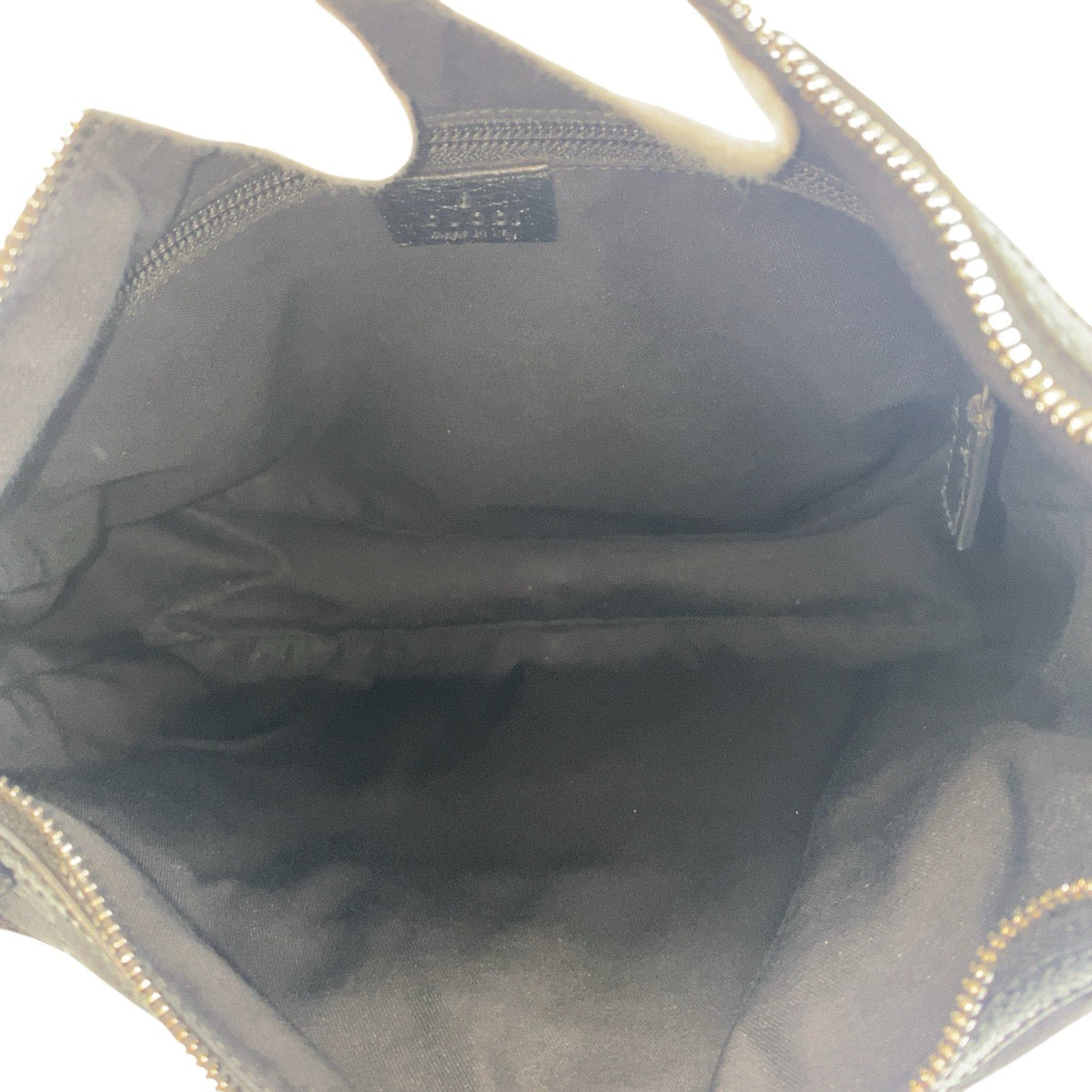 GUCCI Shoulder Bag 131211 GG canvas Black SilverMetal Crossbody Shoulder Bag Messenger Bag mens Used Authentic