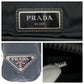 PRADA Sling bag 2VZ013 Nylon black Sling bag Bum bag Test Triangle With logo mens Used Authentic