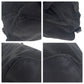 PRADA Backpack Nylon Black SilverMetal Backpack Test Triangle With logo Women Used Authentic