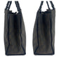 GUCCI Tote Bag 002 1010 Nylon Brown Black SilverMetal Tote Bag handbag Bamboo Women Used Authentic