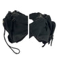 PRADA Waist bag VA0056 Nylon Black Silver Metal Waist Bag Bum Bag Test Triangle With logo mens Used Authentic