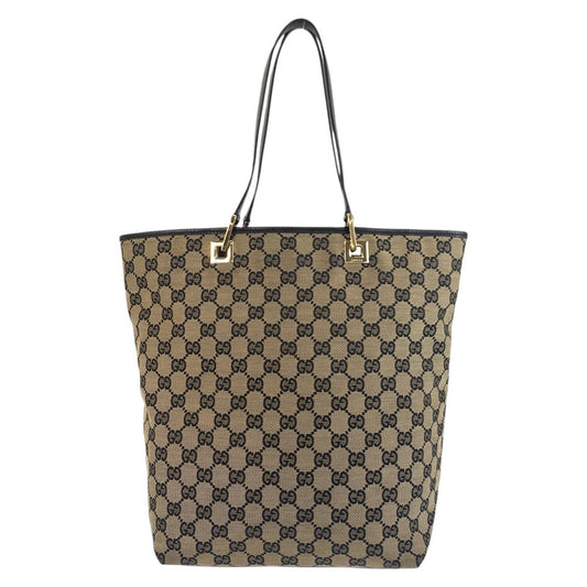 GUCCI Tote Bag 002 1098 GG canvas beige