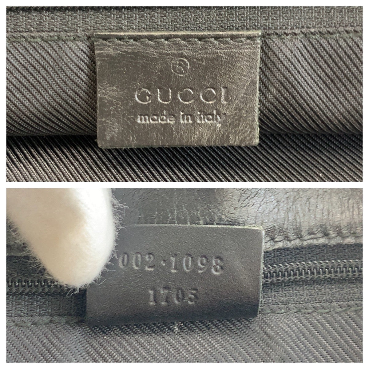 GUCCI Tote Bag 002 1098 GG canvas beige