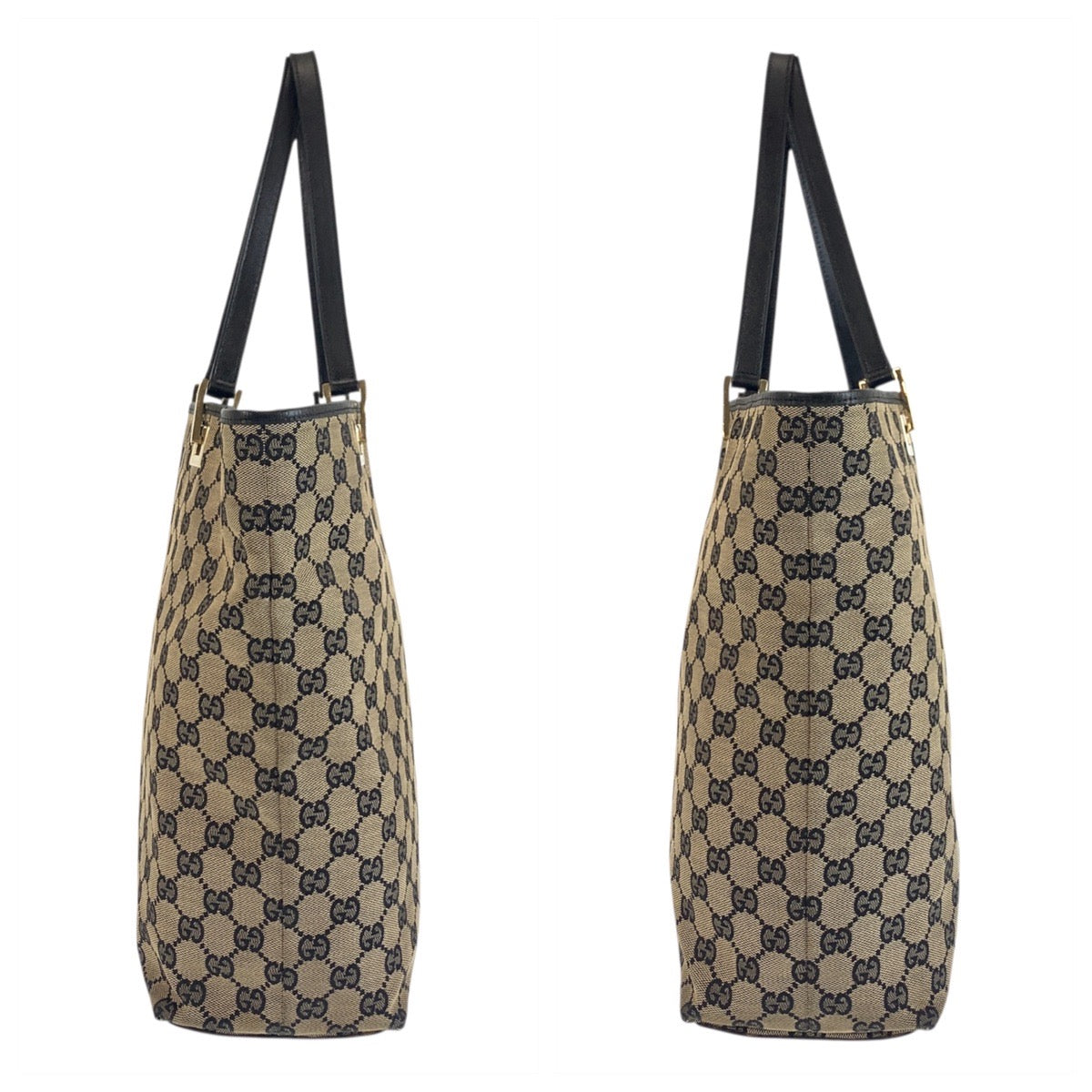 GUCCI Tote Bag 002 1098 GG canvas beige