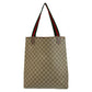 GUCCI Tote Bag 39 02 003 GG Supreme Canvas Beige brown Sherry Line Old Gucci