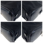 PRADA Handbag Nylon, Leather Black SilverMetal Test Triangle With logo Women Used Authentic