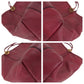 GUCCI Tote Bag 336756 leather Red Gold Metal Tote Bag Shoulder Bag Interlocking Women Used Authentic