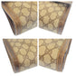 GUCCI Clutch bag 67 014 3087 GG Supreme Canvas beige Old Gucci Shelly Line