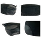 PRADA Shoulder Bag Nylon, Leather Black Silver Metal Hobo Shoulder Bag Test Triangle With logo Women Used Authentic