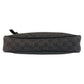 GUCCI Shoulder Bag 92729 GG canvas, leather Black GoldMetal Women Used Authentic