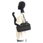 GUCCI Shoulder Bag 92729 GG canvas, leather Black GoldMetal Women Used Authentic