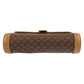 GUCCI Shoulder Bag 001 414 1161 PVC, Leather Brown Gold Metal Shoulder Bag pochette Micro GG Old Gucci Women Used Authentic