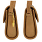 GUCCI Shoulder Bag 001 414 1161 PVC, Leather Brown Gold Metal Shoulder Bag pochette Micro GG Old Gucci Women Used Authentic