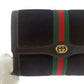 GUCCI Clutch bag Suede Brown Gold Metal Clutch bag business bag Old Gucci Shelly Line Gucci perfume Women(Unisex) Used Authentic