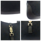 GUCCI Shoulder Bag GG canvas Black GoldMetal Hobo Shoulder Bag Jackie Women Used Authentic