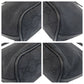 GUCCI Handbag 039 1103 GG canvas, leather Black SilverMetal Handbag accessory pouch Women Used Authentic
