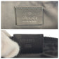 GUCCI Handbag 039 1103 GG canvas, leather Black SilverMetal Handbag accessory pouch Women Used Authentic