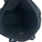 PRADA Tote Bag Nylon Black Silver Metal Tote Bag Shoulder Bag Test Triangle With logo Women Used Authentic