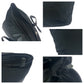 PRADA Tote Bag Nylon Black Silver Metal Tote Bag Shoulder Bag Test Triangle With logo Women Used Authentic