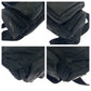 PRADA Waist bag Nylon Black Silver Metal Test Triangle With logo