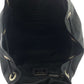PRADA Backpack Nylon Black SilverMetal Backpack Backpack Test Triangle With logo Women Used Authentic