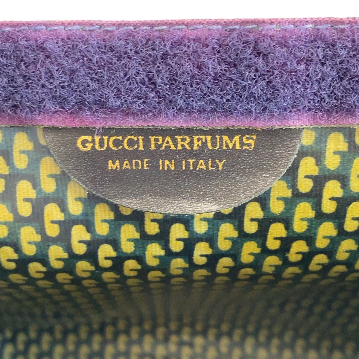 GUCCI Clutch bag Suede, Leather Navy black Clutch bag business bag Old Gucci Shelly Line mens Used Authentic