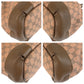 GUCCI Shoulder Bag 247902 GG canvas, leather Pink Brown Gold Metal Shoulder Bag Tote Bag 2way Sukey Women Used Authentic