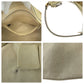GUCCI Shoulder Bag 257070 GG canvas, leather Beige Ivory Gold Metal Hobo Shoulder Bag Lovely Women Used Authentic