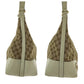 GUCCI Shoulder Bag 257070 GG canvas, leather Beige Ivory Gold Metal Hobo Shoulder Bag Lovely Women Used Authentic