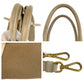 PRADA Tote Bag Canvas, Leather Beige Gold Metal Tote Bag Shoulder Bag 2way Logo jacquard Women Used Authentic