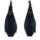 GUCCI Shoulder Bag 130738 GG canvas Black GoldMetal Abbey