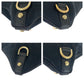 GUCCI Shoulder Bag 131326 GG canvas Black GoldMetal Shoulder Bag Crossbody Abbey Women Used Authentic