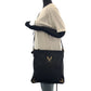 GUCCI Shoulder Bag 131326 GG canvas Black GoldMetal Shoulder Bag Crossbody Abbey Women Used Authentic