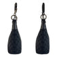 GUCCI Shoulder Bag 115002 GG canvas, leather Black SilverMetal Hobo Shoulder Bag Handbag Women Used Authentic