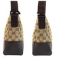 GUCCI Shoulder Bag 114273 GG canvas, leather Beige brown Shoulder Bag Messenger bag Women Used Authentic