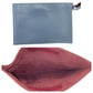 PRADA Tote Bag leather Blue Wine Red Tote Bag Shoulder Bag Cut-off logo Women Used Authentic