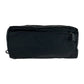 PRADA Clutch bag Nylon, Leather Black SilverMetal Clutch bag business bag pouch Testo Saffiano leather Triangle With logo mens Used Authentic