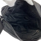 PRADA Shoulder Bag Nylon black Test Triangle With logo