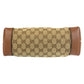GUCCI Shoulder Bag 337598 GG canvas, leather Beige Brown SilverMetal Shoulder Bag Messenger bag Women Used Authentic