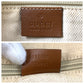 GUCCI Shoulder Bag 337598 GG canvas, leather Beige Brown SilverMetal Shoulder Bag Messenger bag Women Used Authentic