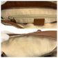 GUCCI Shoulder Bag 337598 GG canvas, leather Beige Brown SilverMetal Shoulder Bag Messenger bag Women Used Authentic