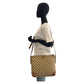 GUCCI Shoulder Bag 337598 GG canvas, leather Beige Brown SilverMetal Shoulder Bag Messenger bag Women Used Authentic