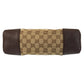 GUCCI Shoulder Bag 114273 GG canvas, leather Beige Brown SilverMetal Shoulder Bag Messenger bag Women Used Authentic
