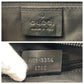GUCCI Shoulder Bag 001 3386 GG canvas Black SilverMetal Women Used Authentic