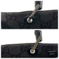 GUCCI Handbag 002 1016 GG canvas Black SilverMetal Handbag Tote Bag Bamboo Women Used Authentic
