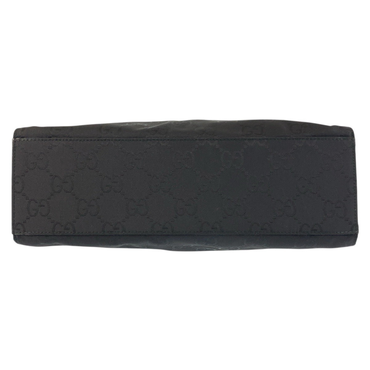 GUCCI Handbag 002 1016 GG canvas Black SilverMetal Handbag Tote Bag Bamboo Women Used Authentic