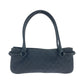 GUCCI Shoulder Bag 101345 GG canvas, leather Black black Shoulder Bag Tote Bag Women Used Authentic