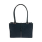 GUCCI Shoulder Bag 002 1073 GG canvas Black SilverMetal Shoulder Bag handbag Jackie Women Used Authentic