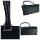 GUCCI Shoulder Bag 002 1073 GG canvas Black SilverMetal Shoulder Bag handbag Jackie Women Used Authentic